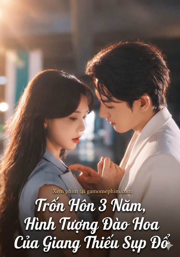 Poster phim Trốn Hôn 3 Năm, Hình Tượng Đào Hoa Của Giang Thiếu Sụp Đổ
